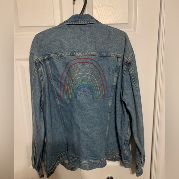 Old navy pride jean jacket - Picture 2 of 2